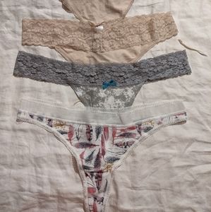 4 thong underwear